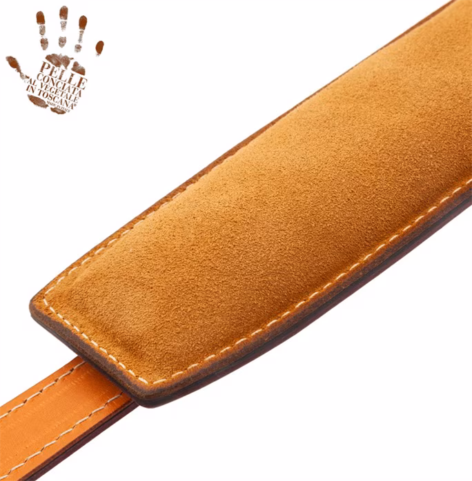 Magrabò Vintage VS Core Buckle Black Memory Foam Shoulder Pad - Gitarový popruh