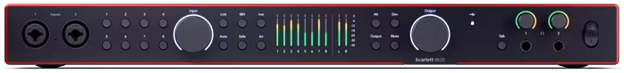 Focusrite Scarlett 18i20 4th Gen (použité) - USB zvuková karta
