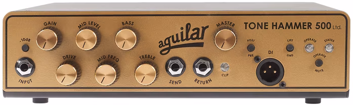 Aguilar Tone Hammer TH500 Gold (rozbalené) - Basgitarový tranzistorový zosilňovač