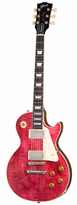Gibson Les Paul Standard 50s Figured Top Translucent Fuchsia - Elektrická gitara