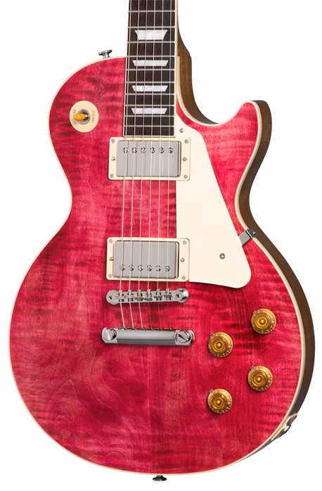 Gibson Les Paul Standard 50s Figured Top Translucent Fuchsia - Elektrická gitara