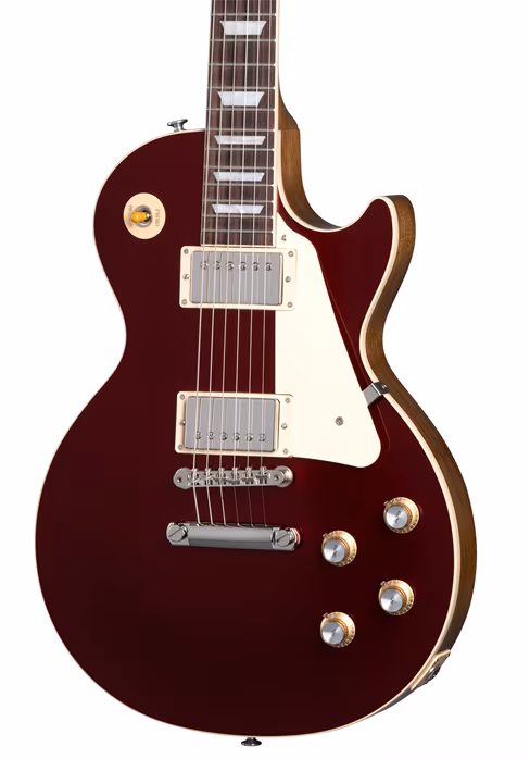 Gibson Les Paul Standard 60s Plain Top Sparkling Burgundy Top - Elektrická gitara