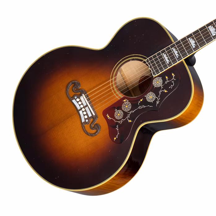 Gibson Custom Shop 1957 SJ-200 Light Aged Vintage Sunburst - Akustická gitara