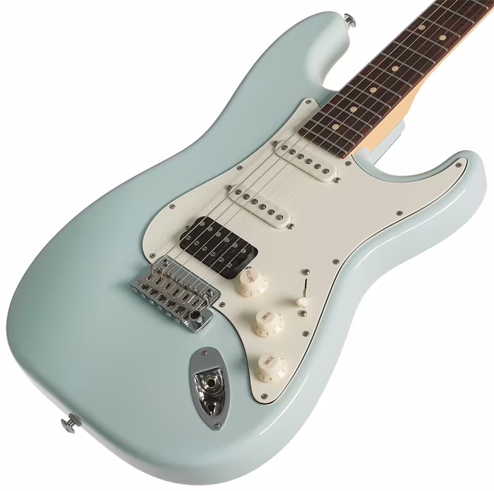 Suhr Classic S HSS RW Sonic Blue - Elektrická gitara