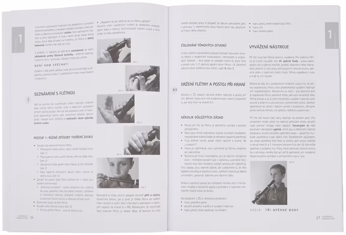 KN Flautoškola 1 - Metodický sešit pro učitele (použité) - Škola hry na zobcovej flaute