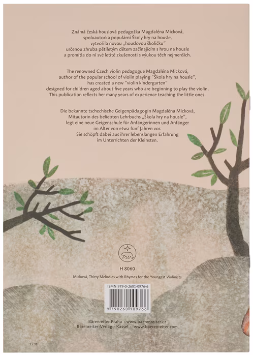 KN Třicet melodií s říkadly pro nejmenší houslisty - Škola hry na husliach