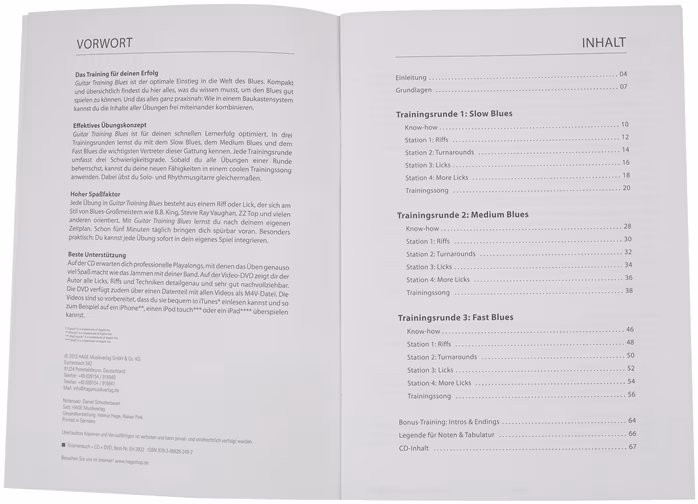 MS Guitar Training Blues - Škola hry na gitare