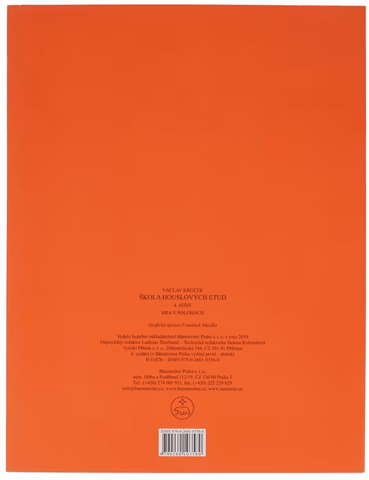 KN Škola houslových etud II (sešit 3, 4) - Václav Krůček - Škola hry na husliach