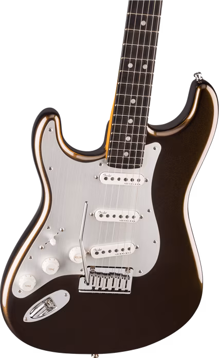 Fender American Ultra II Stratocaster LH EB TXT - Ľavoruká elektrická gitara