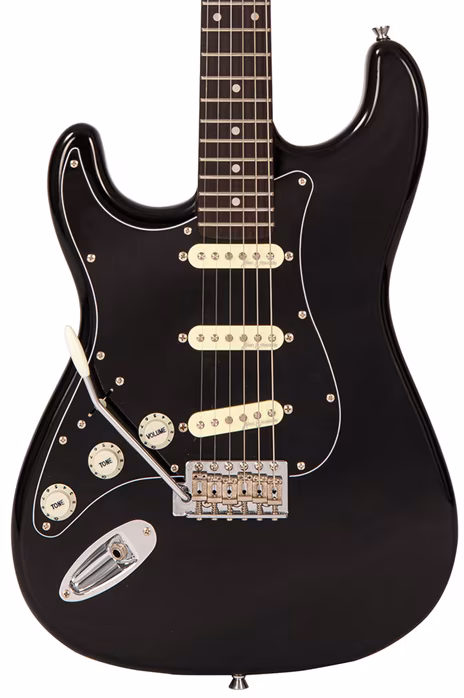 Vintage V60 Coaster Pack LH Black - Elektrická gitara set