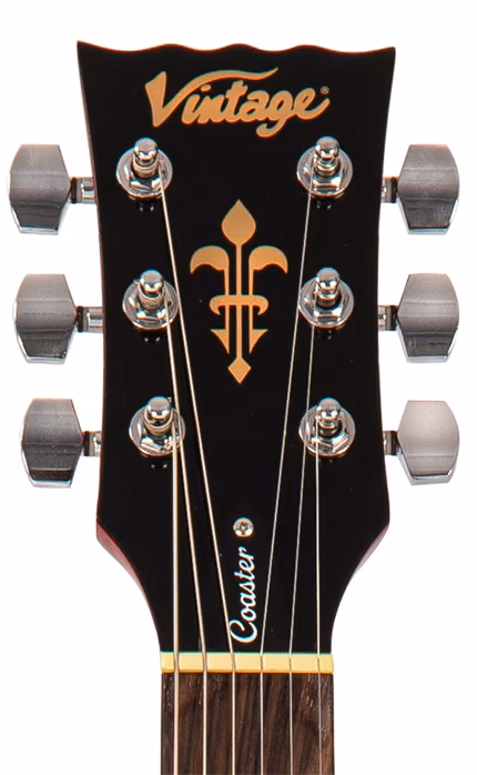 Vintage V10 Coaster Pack Cherry Sunburst - Elektrická gitara set