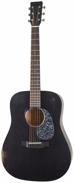 Sigma Guitars DM-15E Black Coal - Elektroakustická gitara