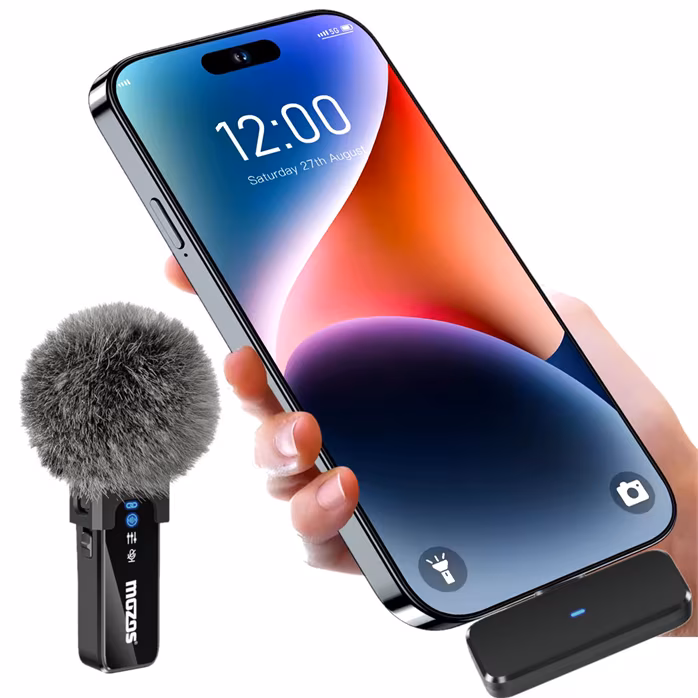 Mozos MX2-SINGLE - Bezdrôtová reportážna súprava s mikrofónom