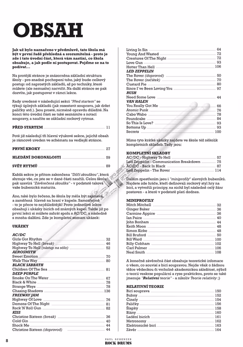 KN Paul Schenzer - ROCK DRUMS / START - Škola hry na bicích