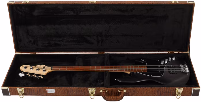 Razzor BC-502MF - Square Bass Case Crocodile - Kufor na elektrickú basgitaru