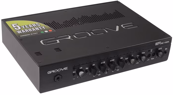 GR Bass GROOVE 1200 (rozbalené) - Basgitarový tranzistorový zosilňovač