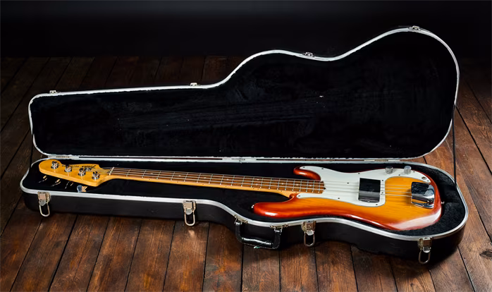 Fender 1982 Precision Bass RW Sienna Burst - Elektrická basgitara