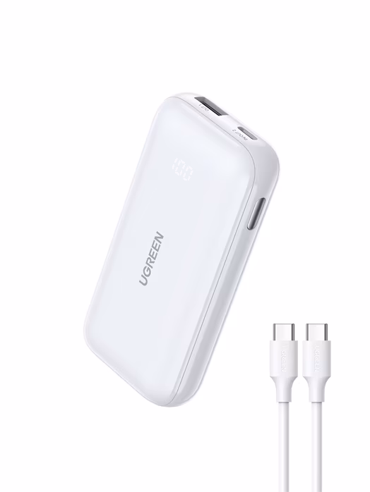 Ugreen Quick Charge Powerbank 25189 10000mAh, white - Powerbanka