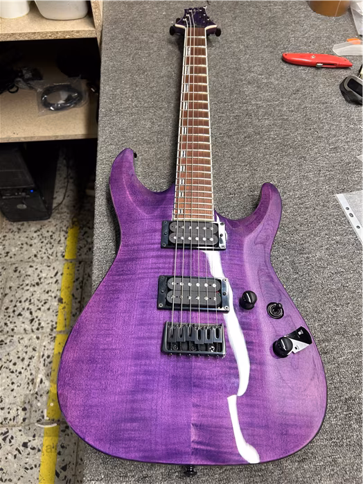 ESP LTD H-200 FM STP (použité) - Elektrická gitara