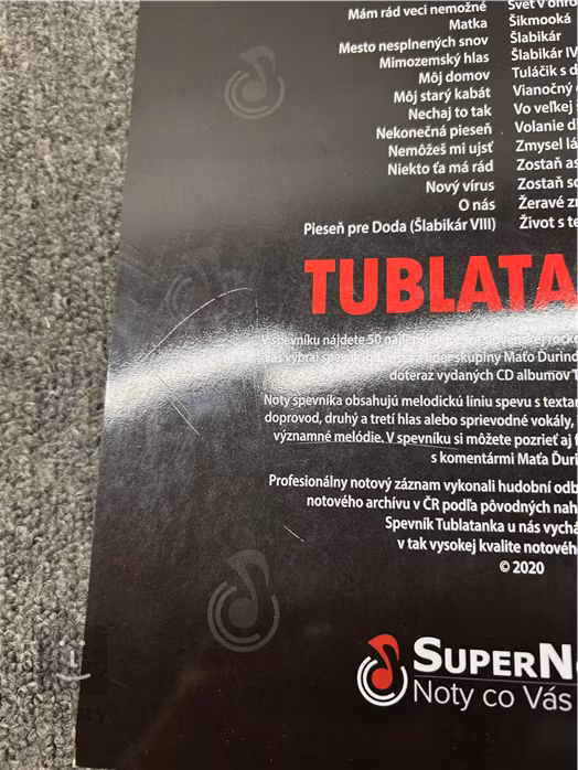 KN Tublatanka (použité) - Spevník