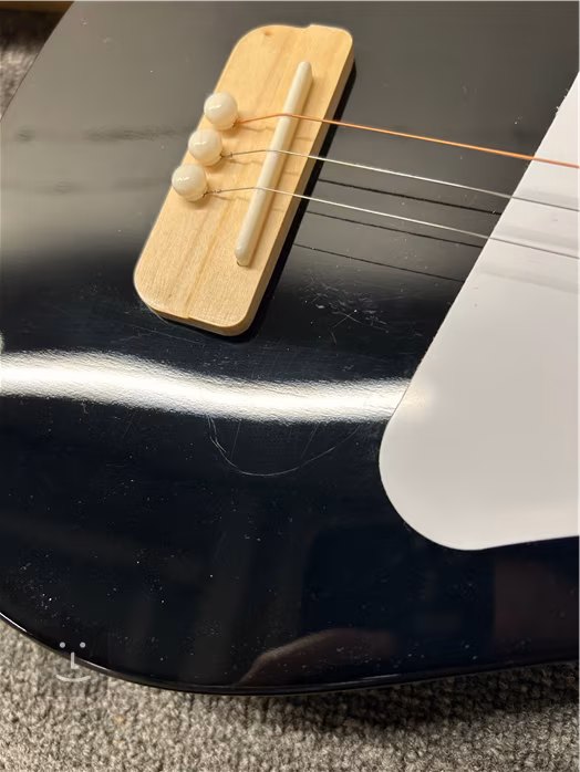 Loog Pro Acoustic Black (použité) - Detská akustická gitara