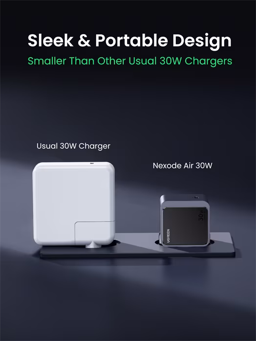 Ugreen Quick Charger 35041 Nexode S 30 W USB-C GaN  - Nabíječka
