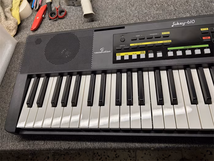 Soundsation JUKEY-610 (použité) - Klávesy bez dynamiky