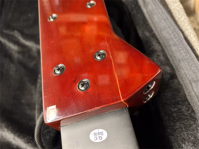 Stagg EDB-3/4 DBR (poškodené) - Elektrický kontrabas