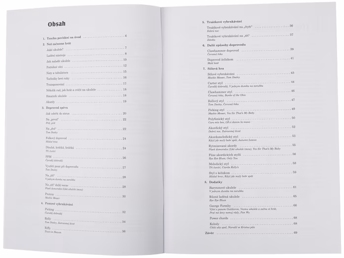 KN Škola hry na ukulele - Ondřej Šárek - Škola hry na ukulele