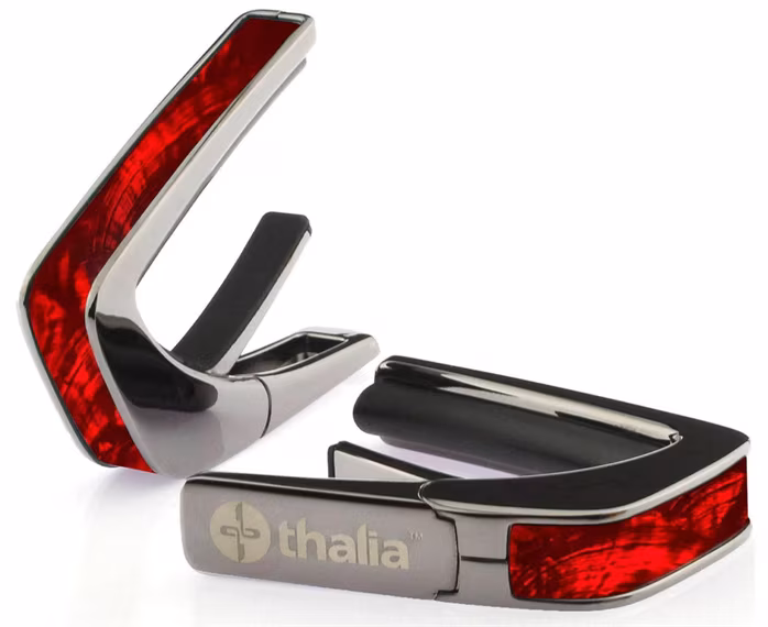 Thalia Shell Collection Red Angel Black Chrome - Kapodaster