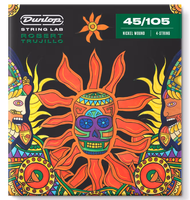 Dunlop Robert Trujillo Nickel Wound Bass Strings 45-105 - Struny na basgitaru