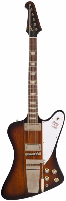 Gibson Custom 1963 Firebird V w/ Maestro Vibrola VOS Vintage Sunburst - Elektrická gitara