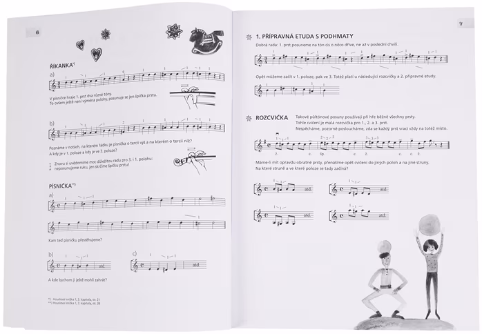 KN Nejmenší etudy pro malé i větší houslisty  - Škola hry na husliach