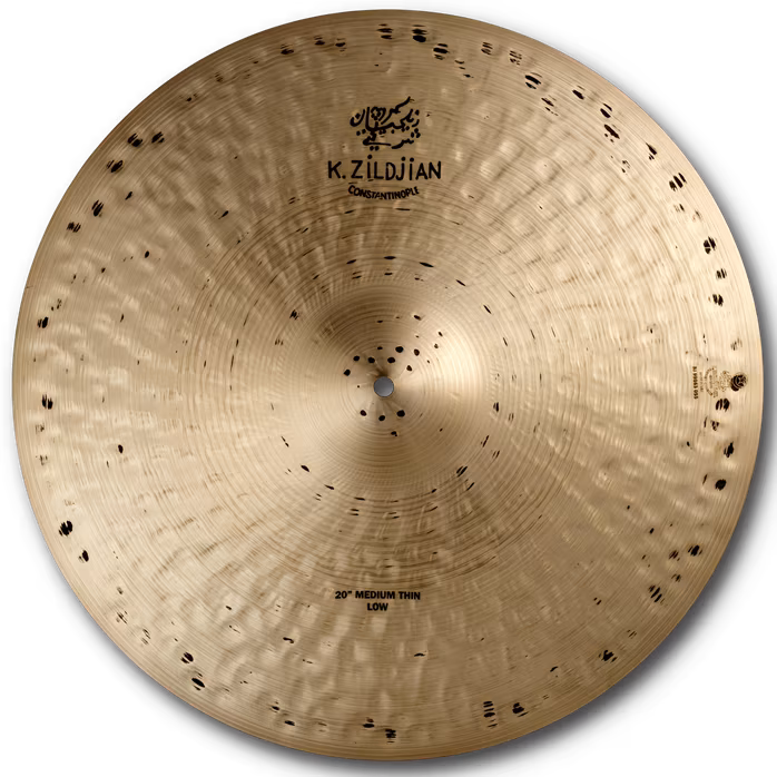 Zildjian 20" K Constantinople medium thin ride low - Činel ride