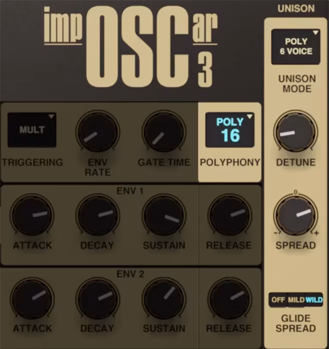 GFORCE impOSCar3 - Softvér