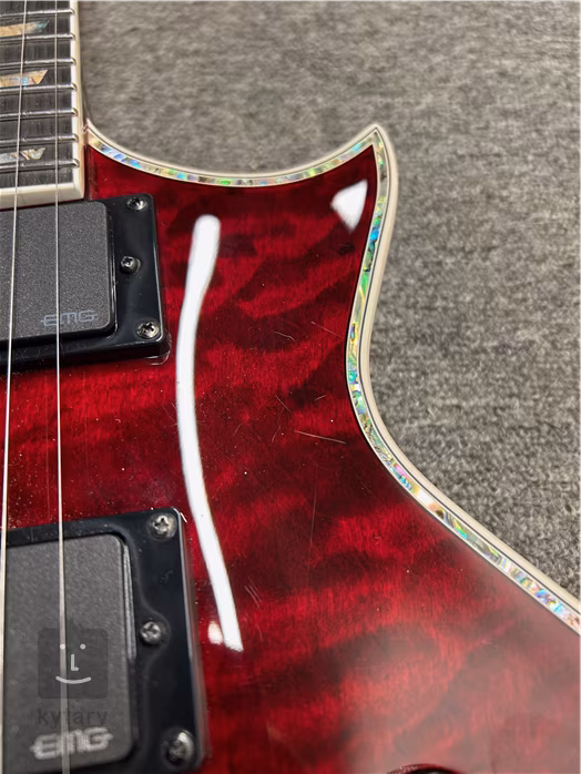 ESP LTD EC-1000QM STBC (použité) - Elektrická gitara