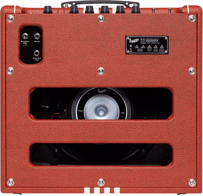 Supro Delta King 12 Scarlett/Cream - Gitarové lampové kombo