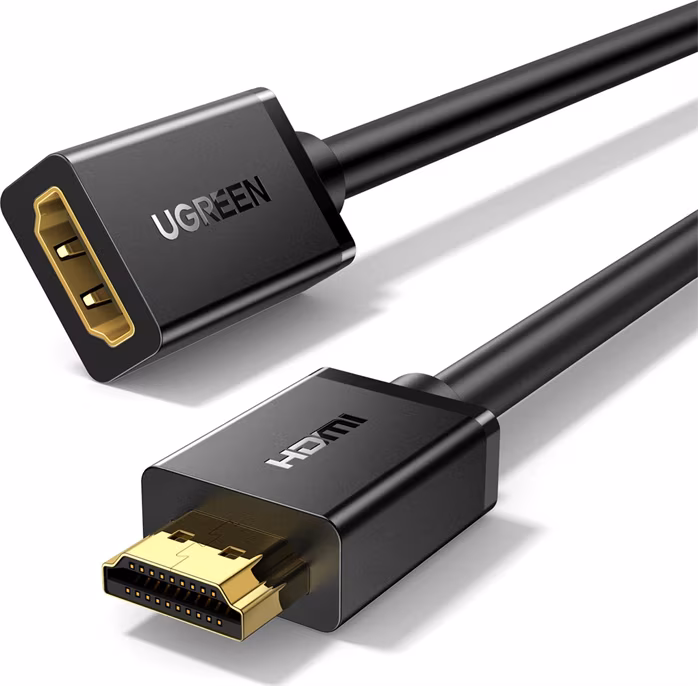 Ugreen 10141 HDMI, prodlužovací, 1m (10141) Black - Predlžovací kábel
