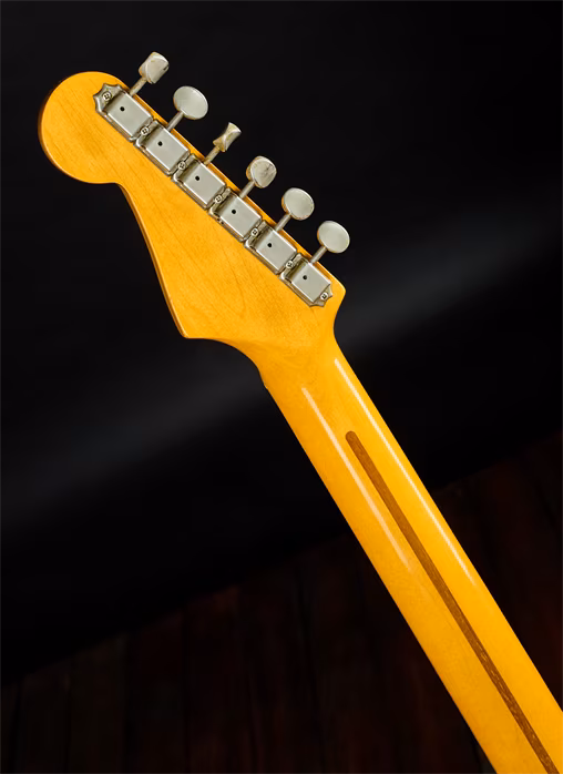 Fender 1990 Stratocaster 57-53 BK/MN MIJ - Elektrická gitara