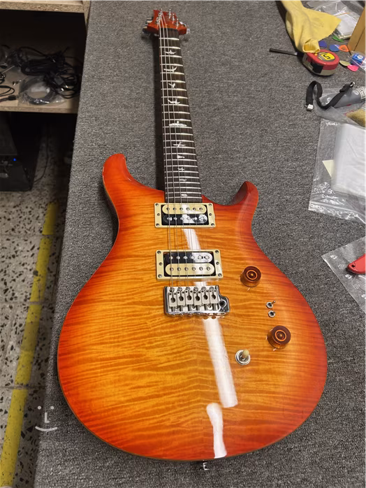 PRS SE Custom 24-08 Vintage Sunburst (použité) - Elektrická gitara