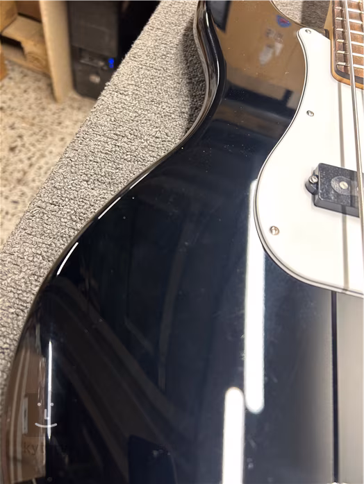 Fender Standard Precision Bass LRL Black (použité) - Elektrická basgitara