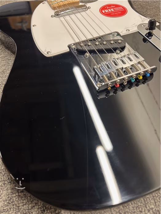 Fender Squier Sonic Telecaster MN WPG BLK (použité) - Elektrická gitara