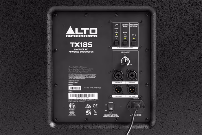 Alto TX18S - Aktívny subwoofer