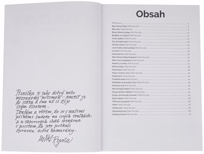 KN Zpěvník Ryvolovky – Písně Wabiho a Mikiho Ryvolů – 3. díl - Spevník