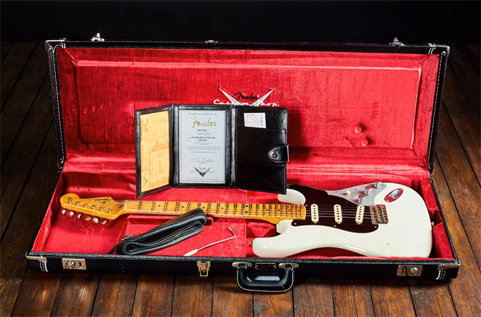 Fender Custom Shop 2023 Ltd. Poblano II. Stratocaster Relic AOWT - Elektrická gitara