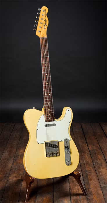 Fender 1967-68 Telecaster All Original Olympic White - Elektrická gitara