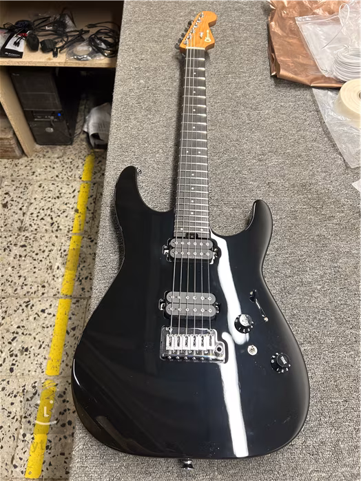 Charvel Pro-Mod DK24 HH 2PT EB BK (poškodené) - Elektrická gitara