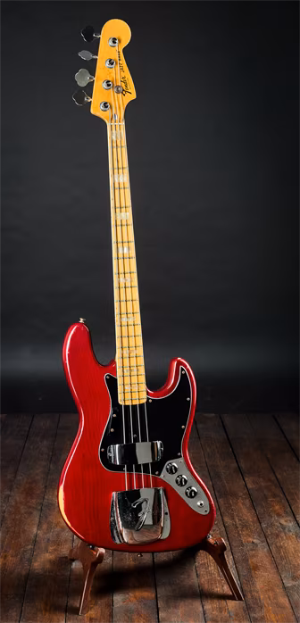 Fender 1980 JB Wine Red - Elektrická basgitara