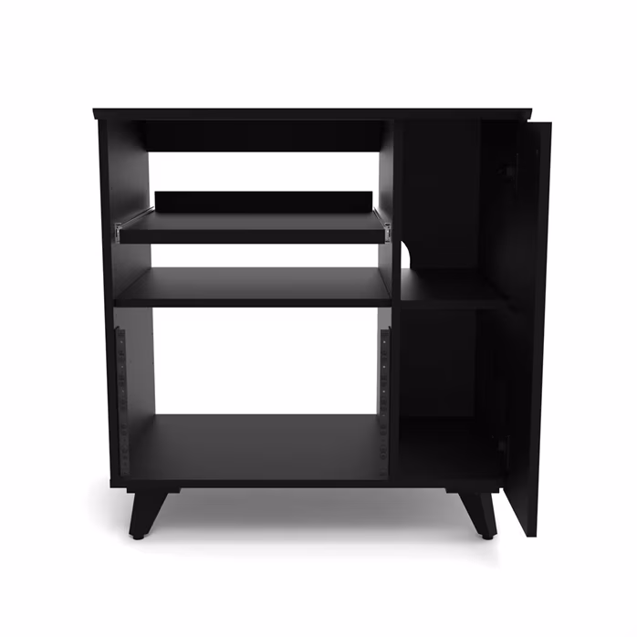 Glorious Modular Side Rack Black - Štúdiový nábytok
