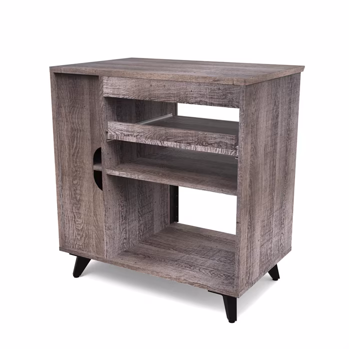 Glorious Modular Side Rack Walnut - Štúdiový nábytok